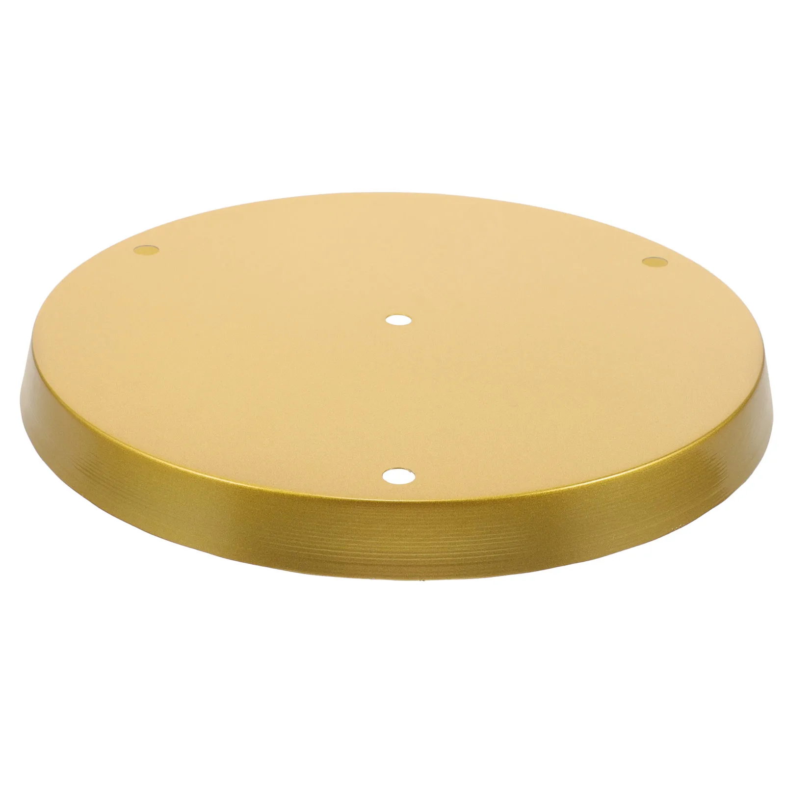 

Ceiling Disk Chandelier Canopy Plate 3 Holes 280mm Sand Gold Black DIY Lighting Mount Bracket Pendant Lamp Base Cover Vintage