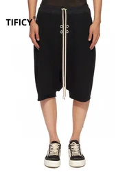 Summer High Street Shorts Dark Punched Chicken Eye Loose RO Hanging Crotch Five Part Pants Men's Casual Harem Pants