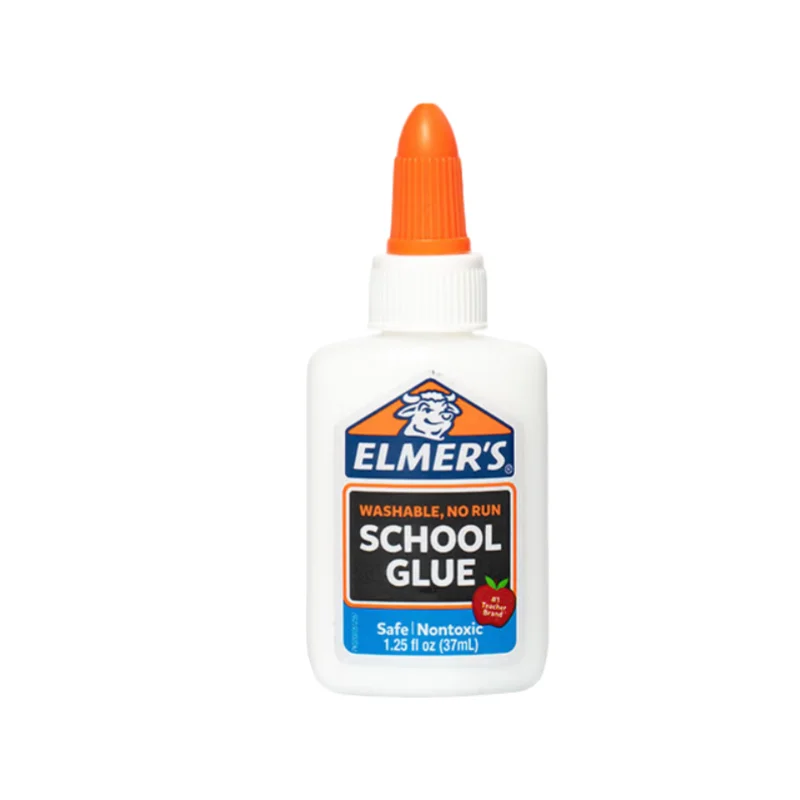 Colla originale Elmers Colla scolastica 37ML/118ML Colla liquida lavabile per la scuola Colla artigianale e creativa per realizzare melma