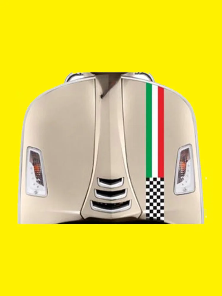 Motorcycle Sticker Italy Flag Case Decals German British Flag Decal For Vespa Gts Gtv Spring 50 125 150 200 250 300 300 Sprint 6