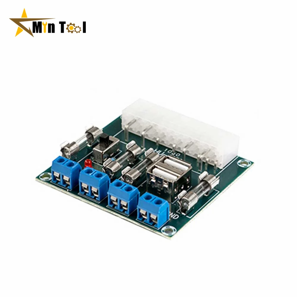 HU-M28W Desktop PC Power ATX Transfer Board Power Adapter Supply Test Module Power Supply Accessories