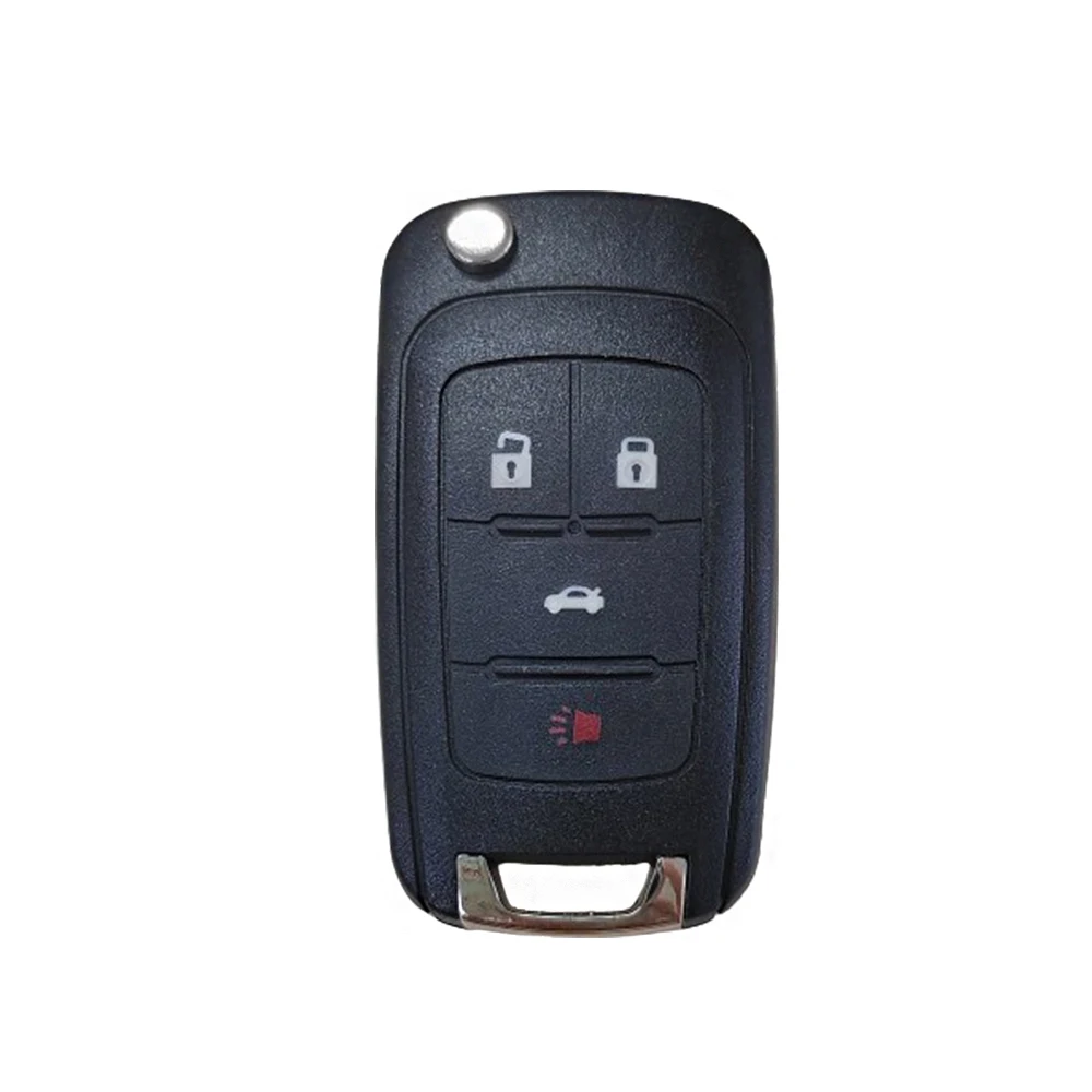 3+1 Buttons Flip Remote Car Key for Chevrolet Camaro Cruze Equinox Impala Spark Volt 315MHz ID46 PCF7937E Chip