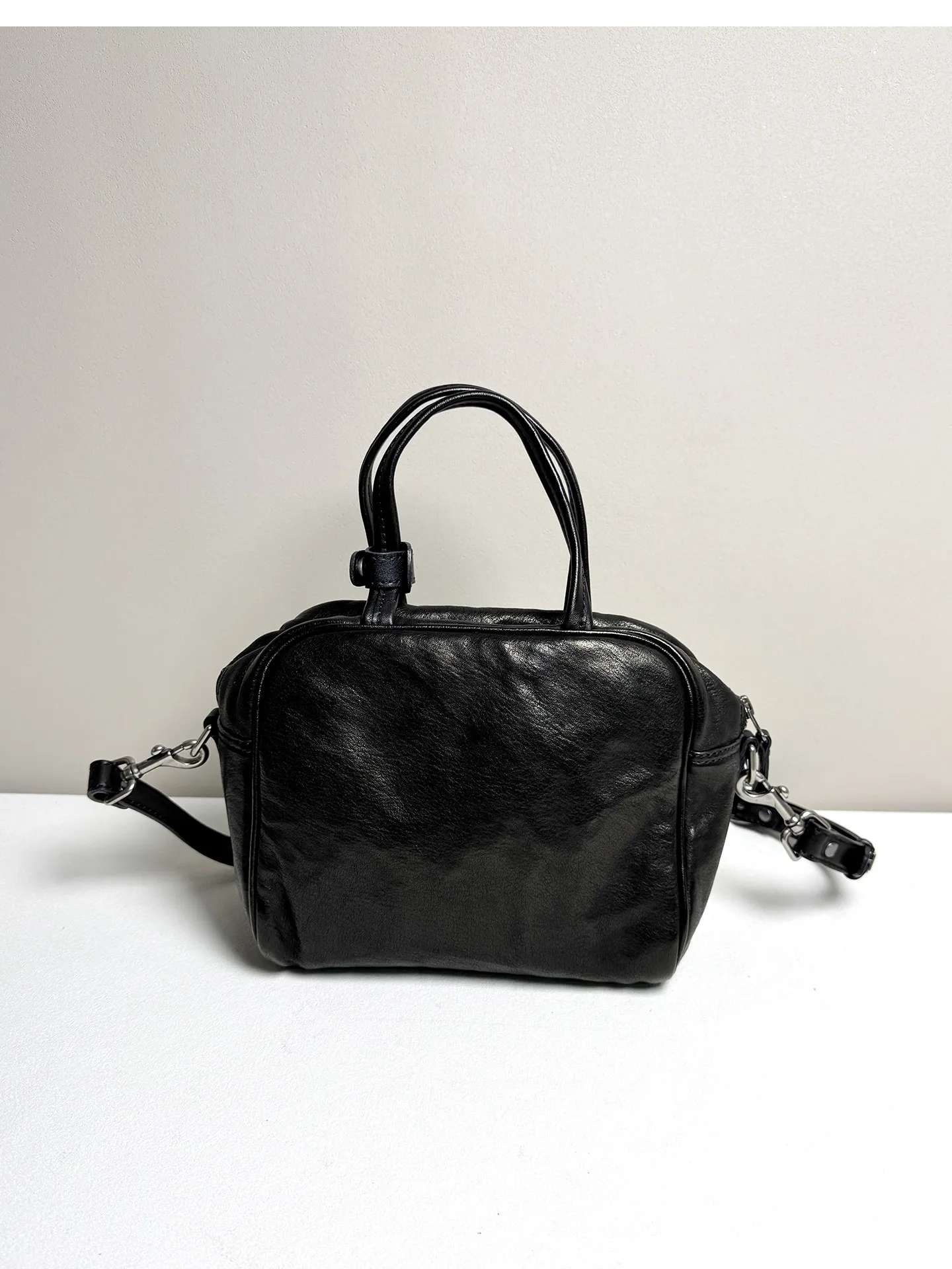 PNDME einfache, modische, hochwertige Damenhandtasche aus Rindsleder der ersten Schicht, Outdoor-Party-Luxus-Umhängetasche aus weichem Echtleder – Detail 17