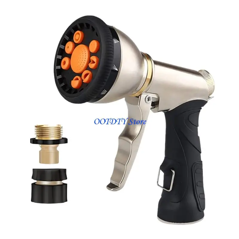 367A Garden Nozzle High Pressure Water Hose Nozzle Adjustable Garden Hose