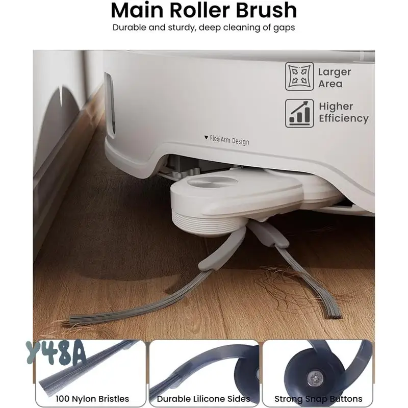 

Боковые щетки для пылесоса Roborock Qrevo Curv, Qrevo Edge, Qrevo Curv S5X, Qrevo Edge S5A, Saros 10R, Saros 10, детали для пылесоса-Y48A