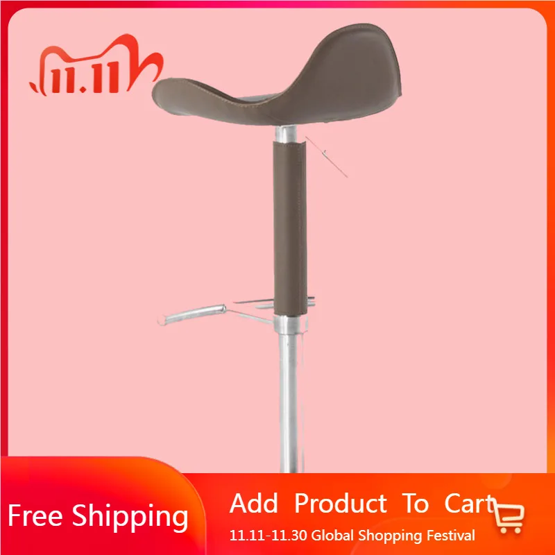 Taburetes De Bar giratorios, taburetes De Bar mecedores De peluquería De Metal alto estéticos ajustables, diseño De oficina, muebles De Bar