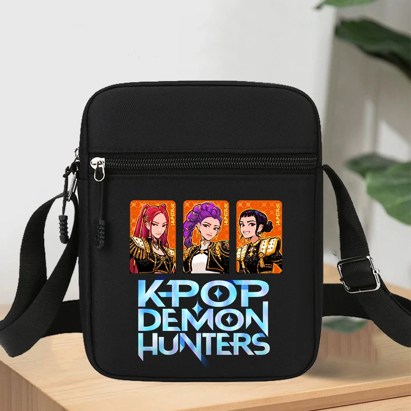 

K Pop Demon Hunters женская сумка на плечо Kawaii сумка с принтом модная сумка через плечо милые сумки-тоут сумки для покупок подарки на день рождения
