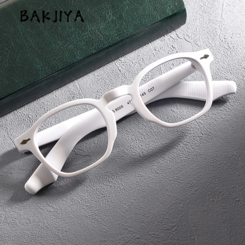 

Japanese handmade acetate glasses frame for men square vintage frame prescription eyeglasses computer glasses women korean frame