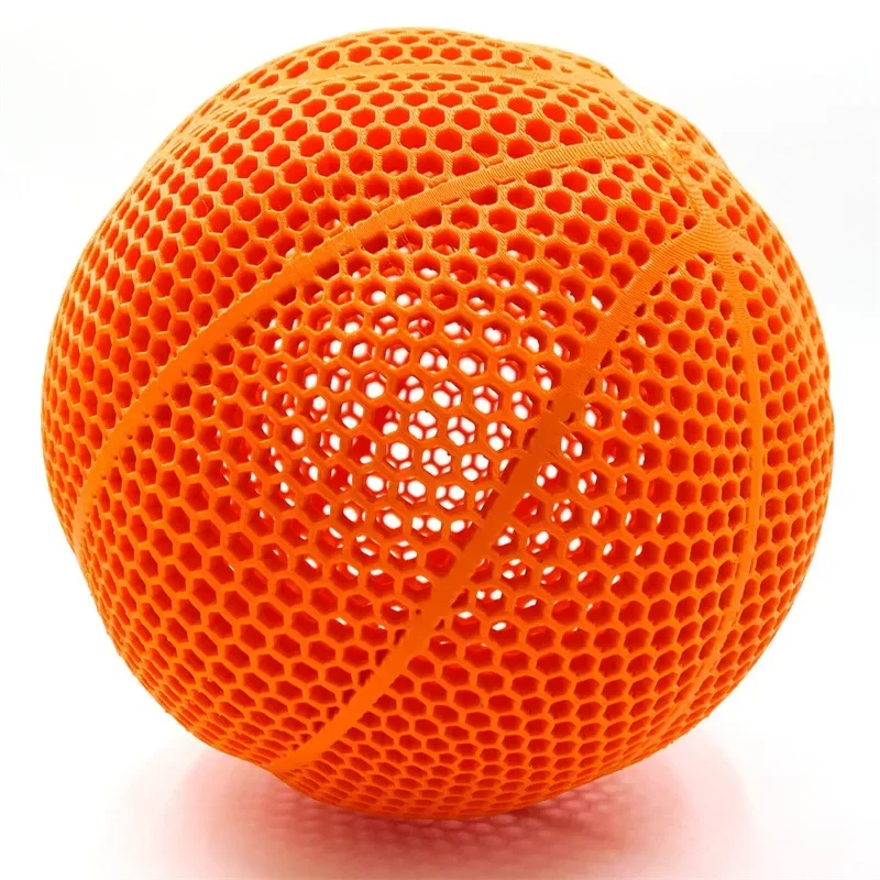 3D Printed High Stretch Skeleton Basketball Anti Blowout Basketball Adult Sports Basketball ball Student