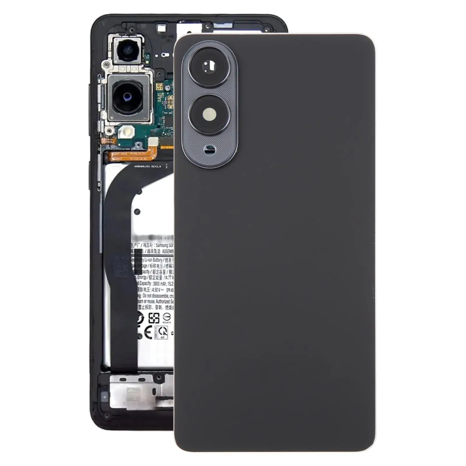 

Задняя крышка OEM с крышкой объектива камеры для Samsung Galaxy S25 Edge SM-S937, детали телефона, замена заднего корпуса