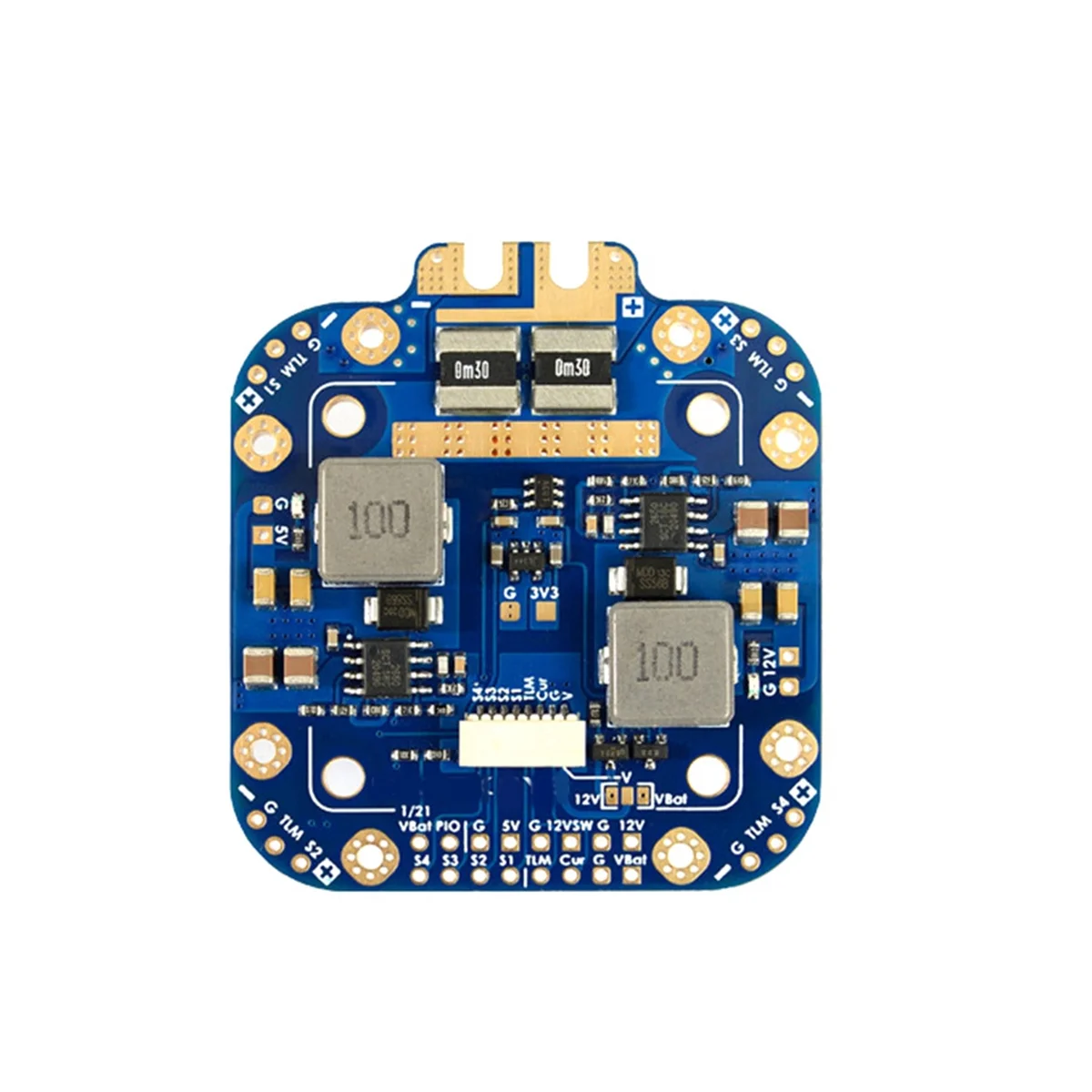 

Для Mateksys FCHUB-12S V2 Hub распределительная плата питания PDB 5V & Amp, 12V BEC встроенный 184A Датчик тока