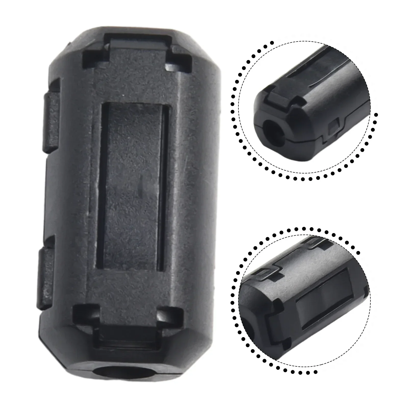 Filter Ring Ferrite Core Electrical Equipment & Supplies Noise Suppressor TDK 5mm Anti-jamming Black Cable Clip