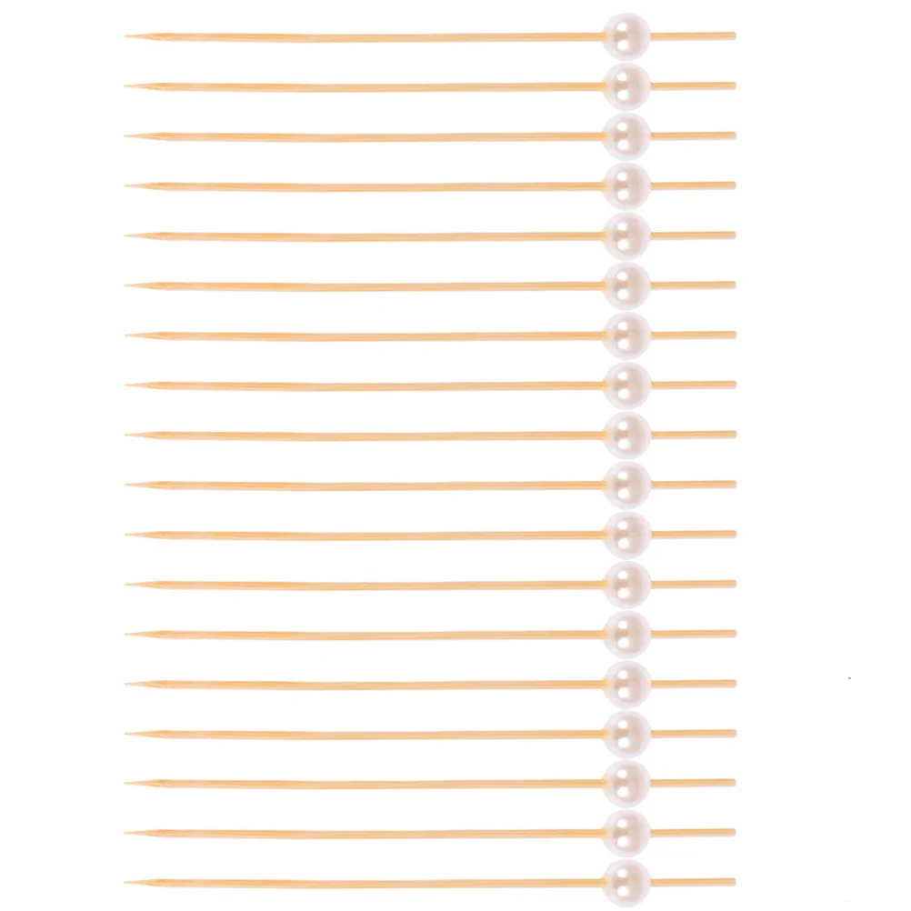 

200 Pcs Sandwich Toothpick Appetizer Picks Skewers Fruit Stick Garnish Sticks for Appetizers