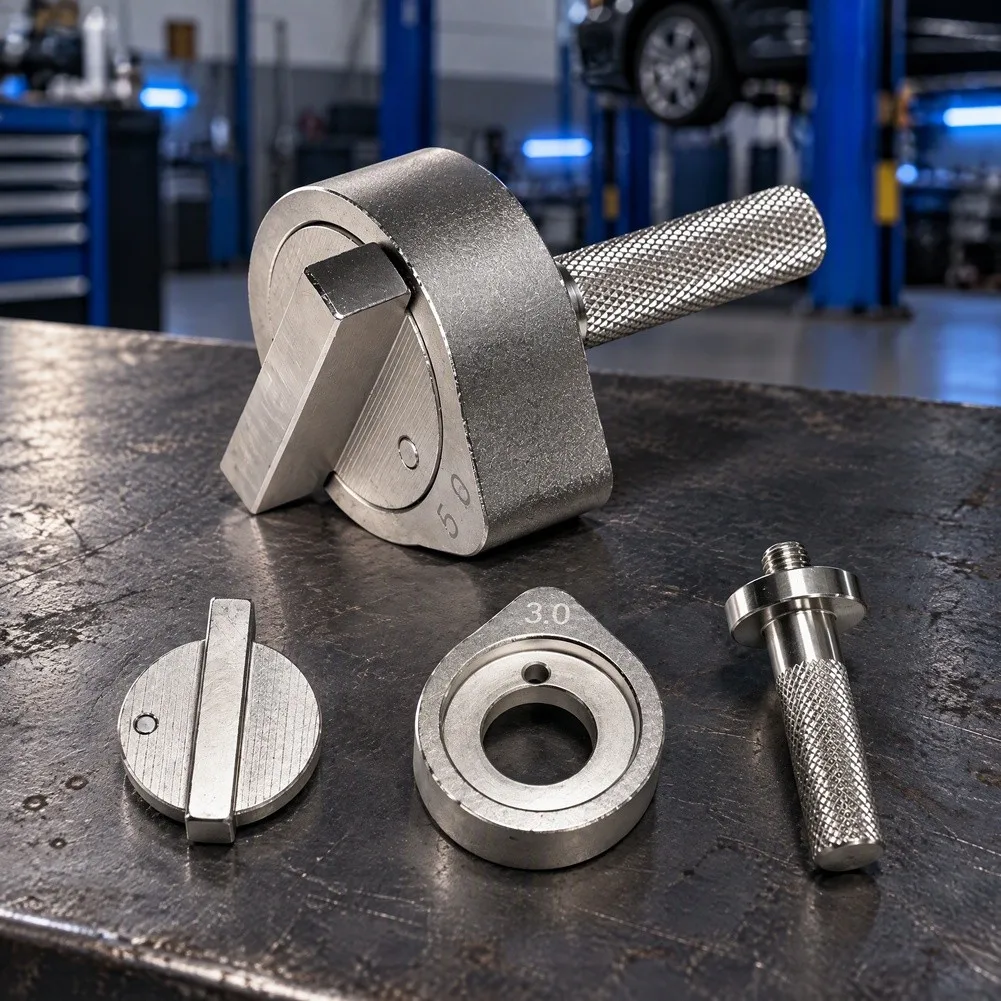 Camshaft Timing Tool Designed for Fuel Pump Synchronization During Head Gasket Replacement and Major Overhauls