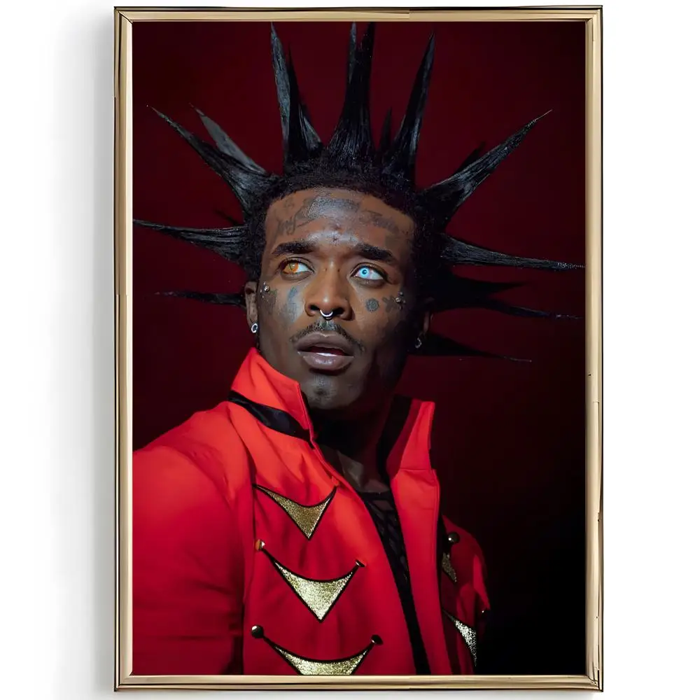 Melodic Rapper L-Lil Uzi Vert Poster Unique Home Decoration Ideas & Stylish Interior Art