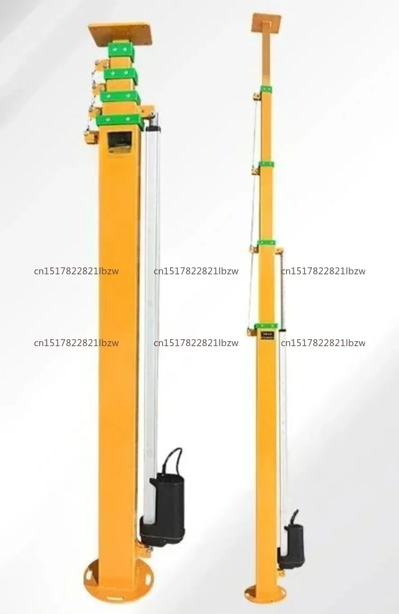 Portable hydraulic mast hand lift mobile is lifting rod factory direct sales 3 meters 4 meters