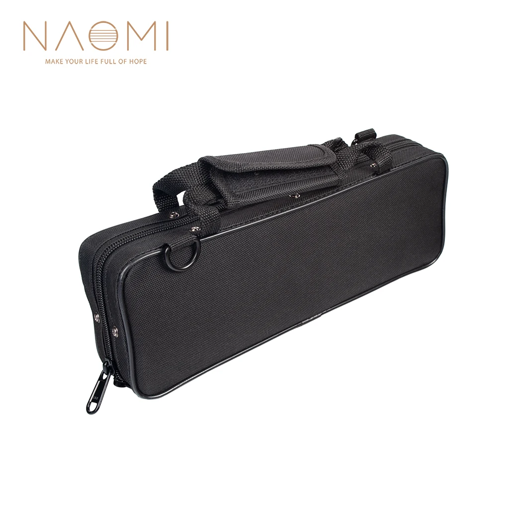 

NAOMI Lghtweight Oxford Bag Key Of C Piccolo Flute Waterproof Carrying Bag With Adjustable Shoulder Strap And Exterior Pocket