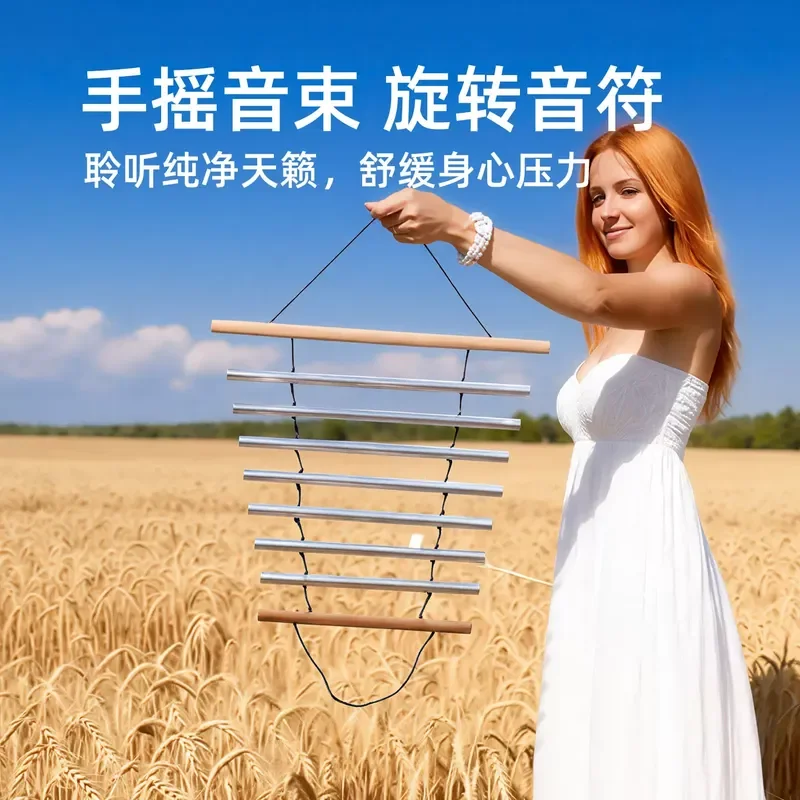 Handheld Koshi Chime Stick - Spiritual Sound Healing Instrument & Mindfulness Music Prop