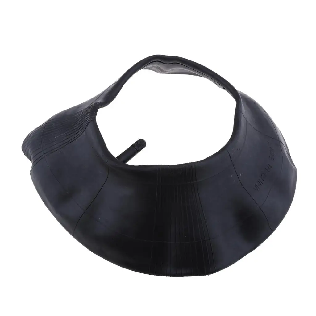 Heavy Duty Motorcycle Tube Replacement Black Rubber Inner Tube for 6 Inch Rims for Stable Riding