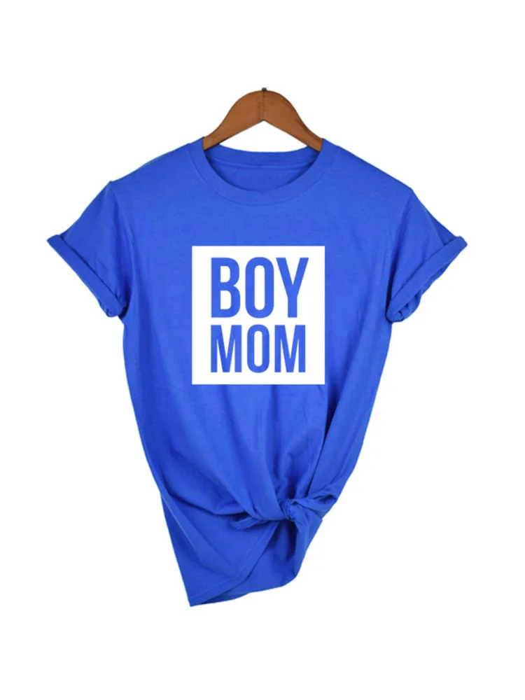 Jongen Mama T-shirts Grappige Moeder Leven Vrouwen Tops Tee Moederdag Vrouwelijke T-shirt Brief Print T-shirt Zomer Korte Mouw Casual Shirt