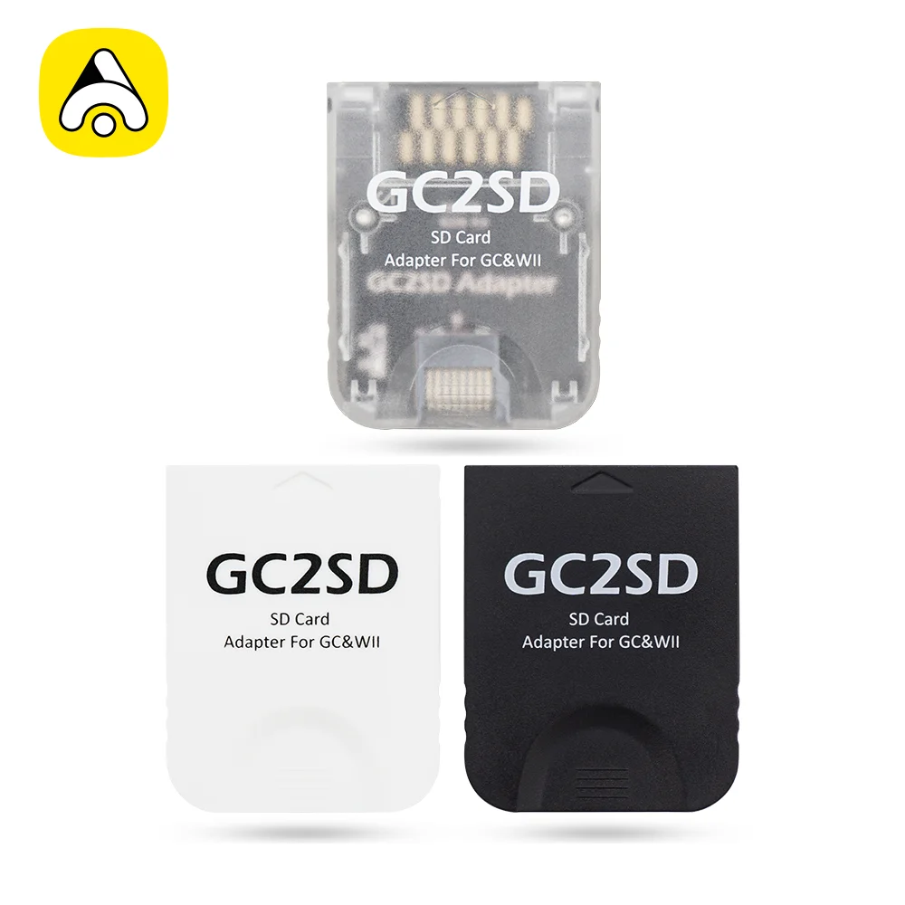 Enhanced Speed GC2SD Gen2 SD Card Adapter For GameCube/Wii Game Console Supports Latest Swiss Version