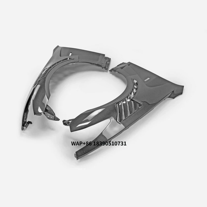 

Carbon Fiber Fibre Bumper Front Fender Vents for Infiniti G37 Coupe 2-Door 2008-2015