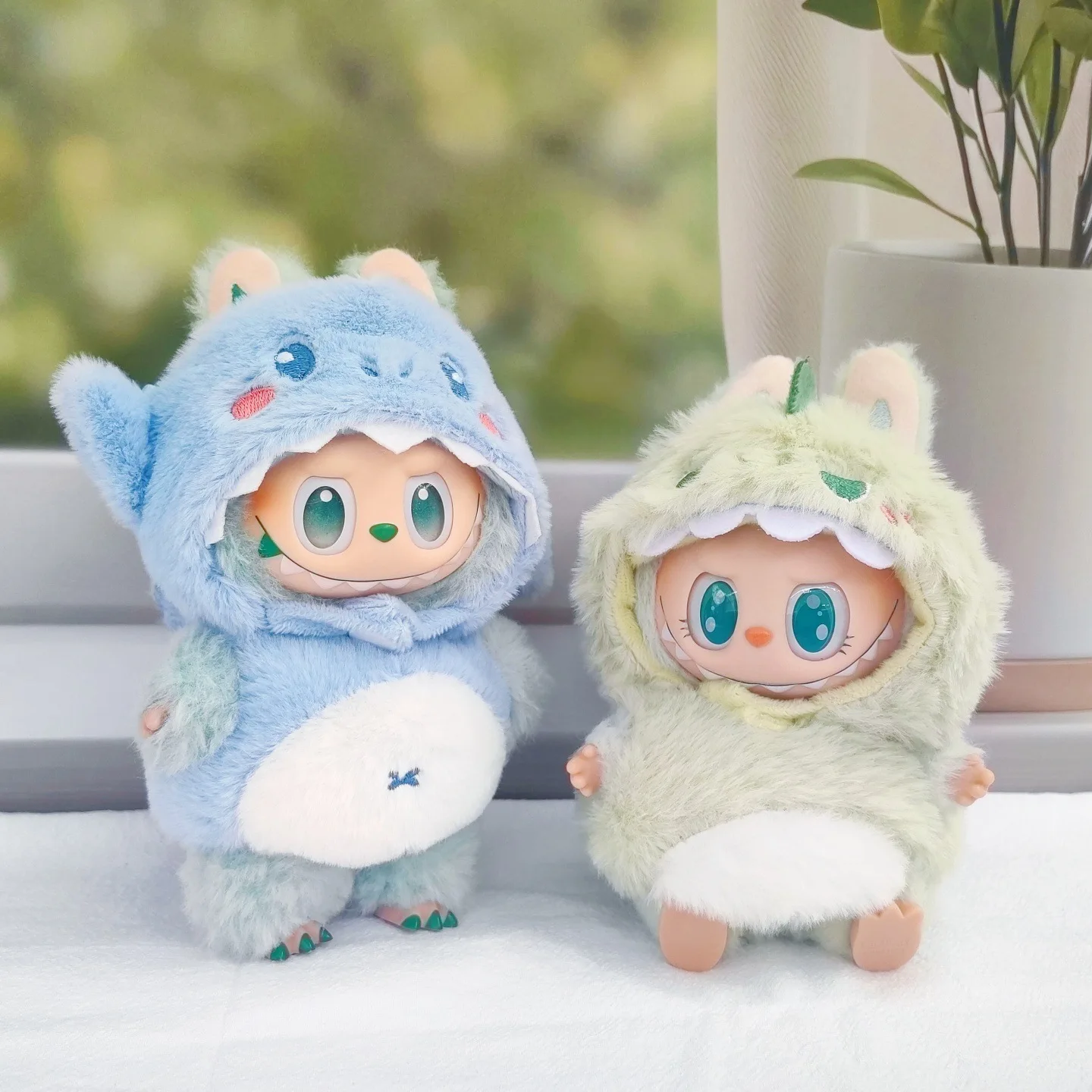 

Halloween Outfits Set Cute 17CM Pendant Labubu Doll 1st 2nd and 3rd Generation Labubu Doll Accessories Outfit Doll Clothes