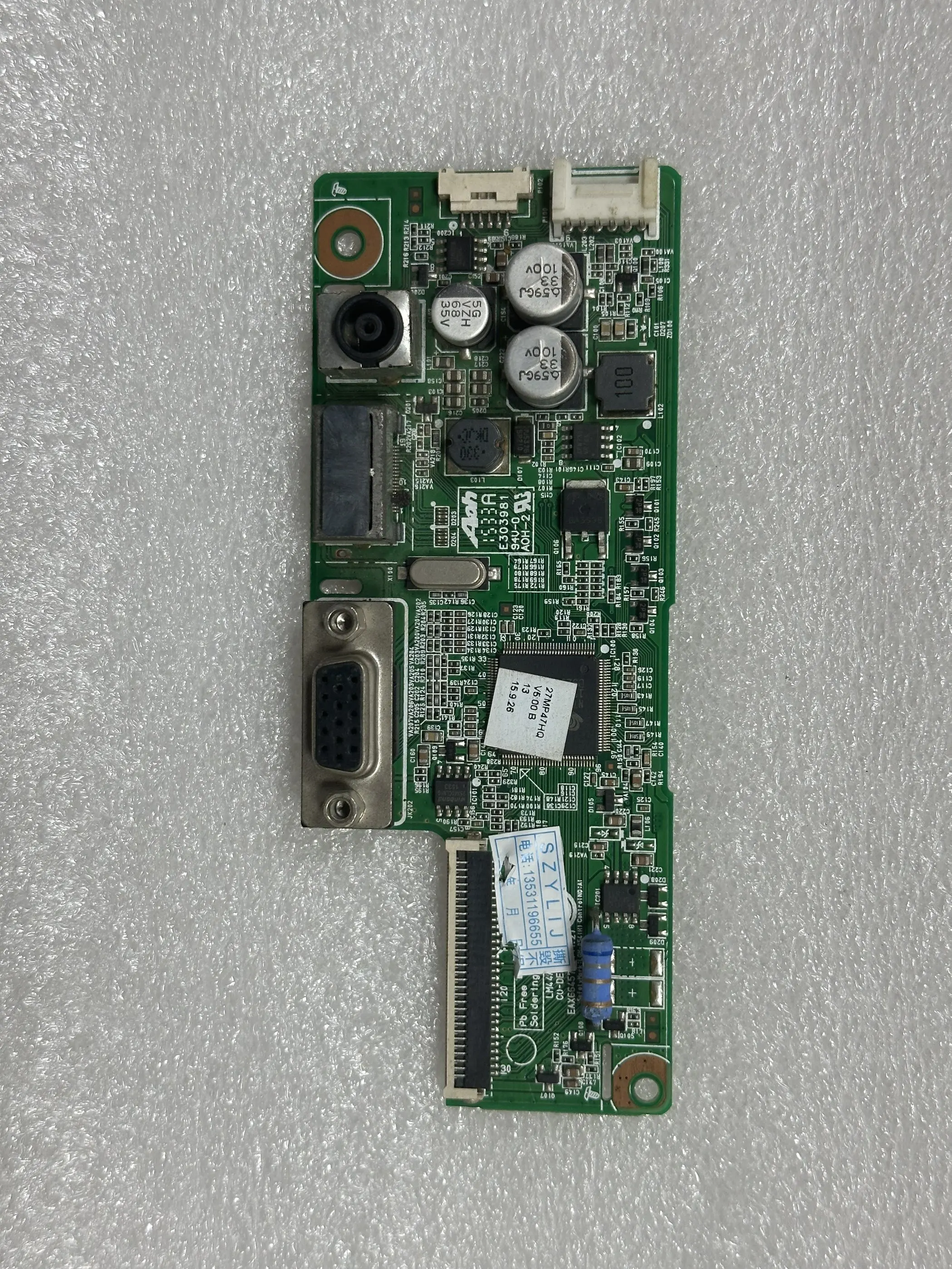 Original 27MP47HQ-W P driver board 24MP48HQ motherboard EAX66457701