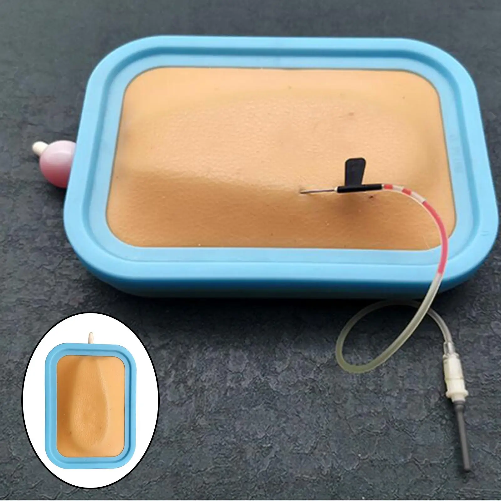 Silicone Sponge Training Model, Student Practice Acupuncture Model,Artificial Skin-Like - B