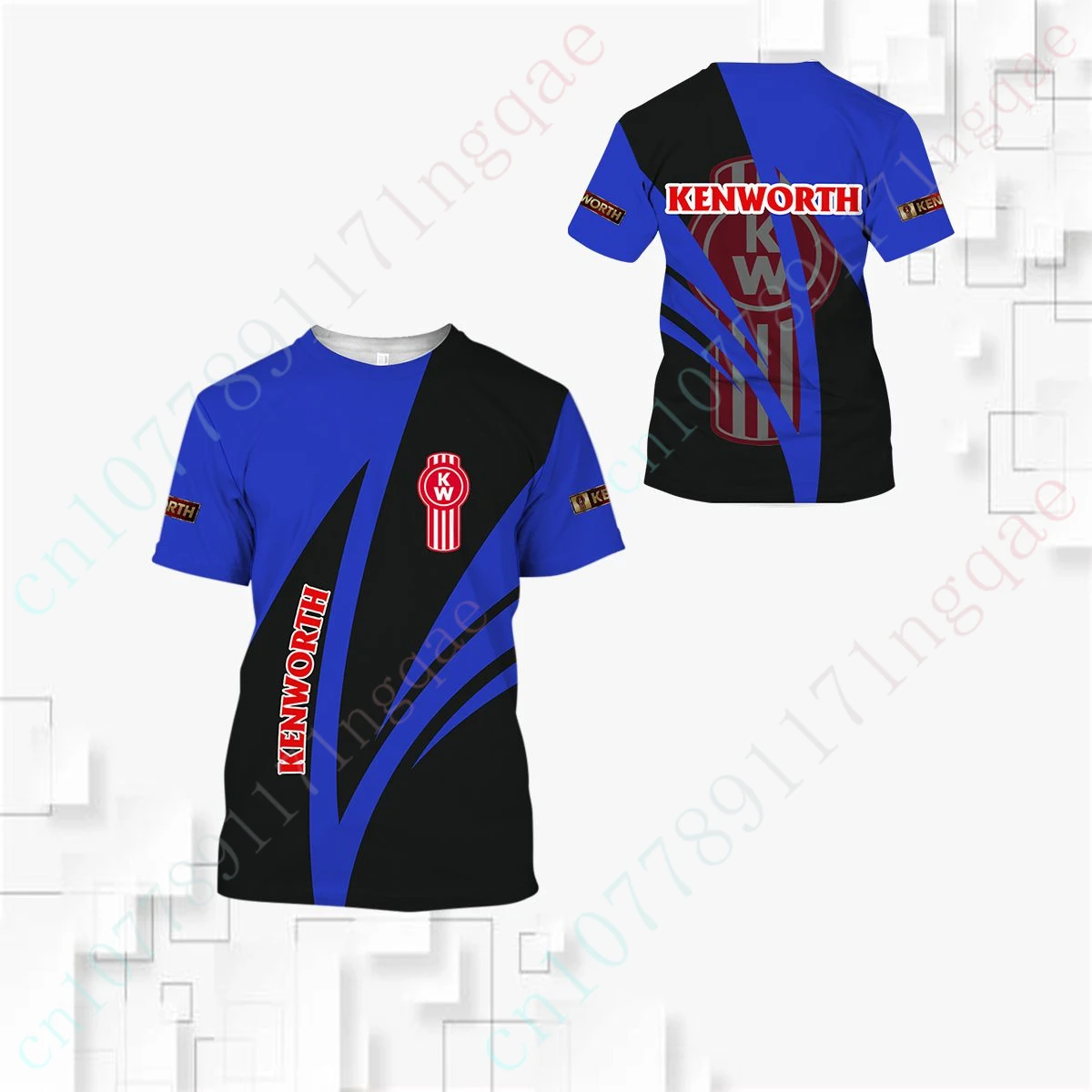Kenworth T Shirt Anime Men's  Streetwear Oversized T-shirt  Clothing  Quick Drying Men's Clothing Harajuku  Casual Tee Casual 3D