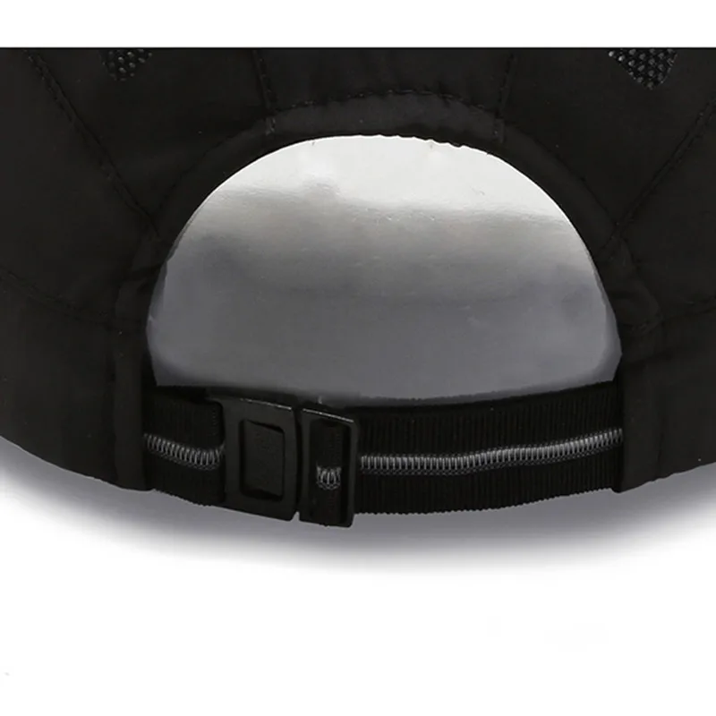 Unisex SPORTS Brief Gedruckt Schnell trocknende Baseball Kappe Sonnenhüte Outdoor Sommer Atmungsaktive Mesh Sonnenschirm Kappen Baskenmütze Visier Golf Hut – Detail 14