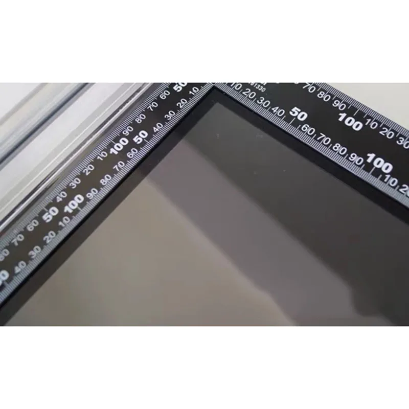 CheapKV-C-370Plus Laboratory Use Glass Cutter Manual Glass Based Silica Gel Board Cutting Machine 28x33CM