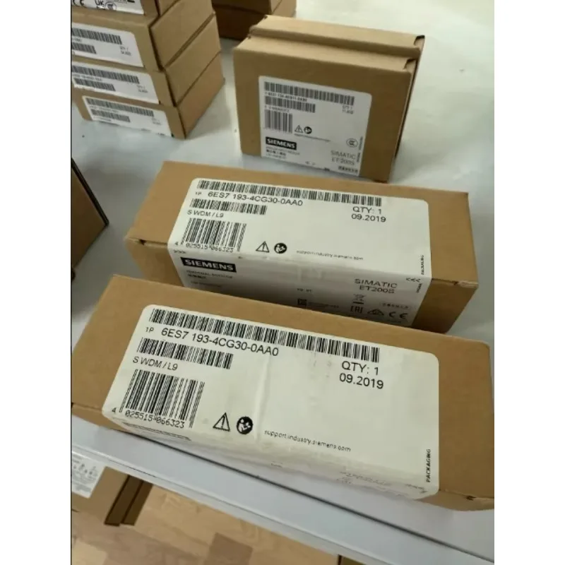 6ES7193-4CG30-0AA0ET200S Terminal Module Industrial Wiring Base Block DIN Rail Mount Type for Factory Automation PLC I/O System