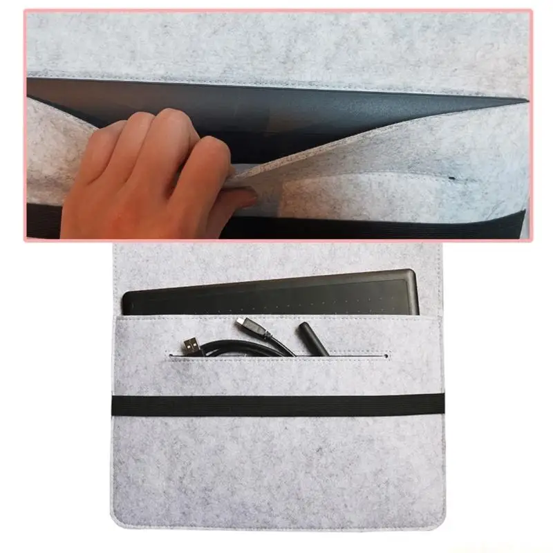 

Защитный чехол для планшетов с цифровой графикой и рисованием, фетровая защитная сумка для PTK670 PTK470 PTK870