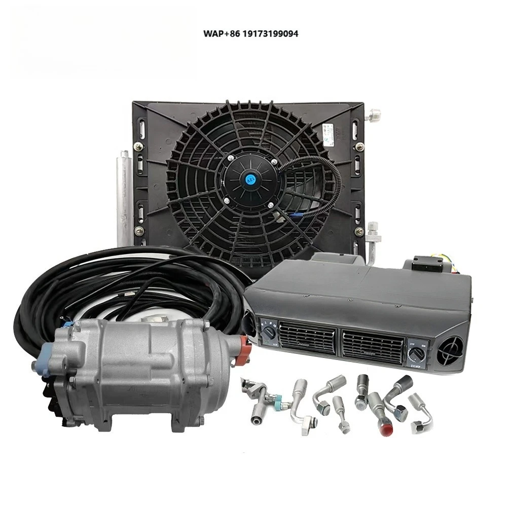 

World s Smallest Dc 12v air Conditioner Unit Electric Compressor Under Dash Universal air Conditioner Car