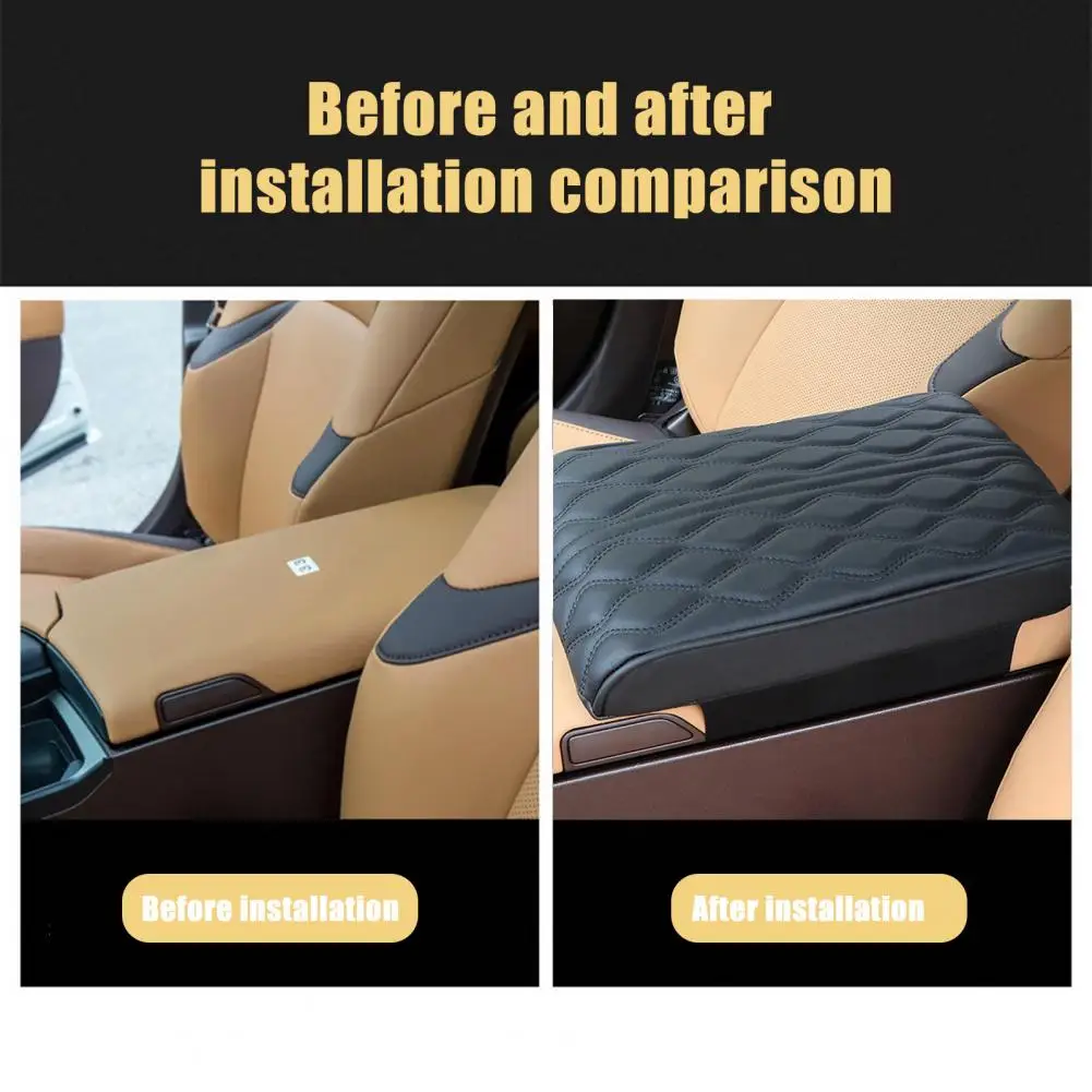 

Waterproof Car Armrest Mat Stylish Functional Car Armrest Mat Waterproof Car Armrest Covers Soft Cushions for Comfortable