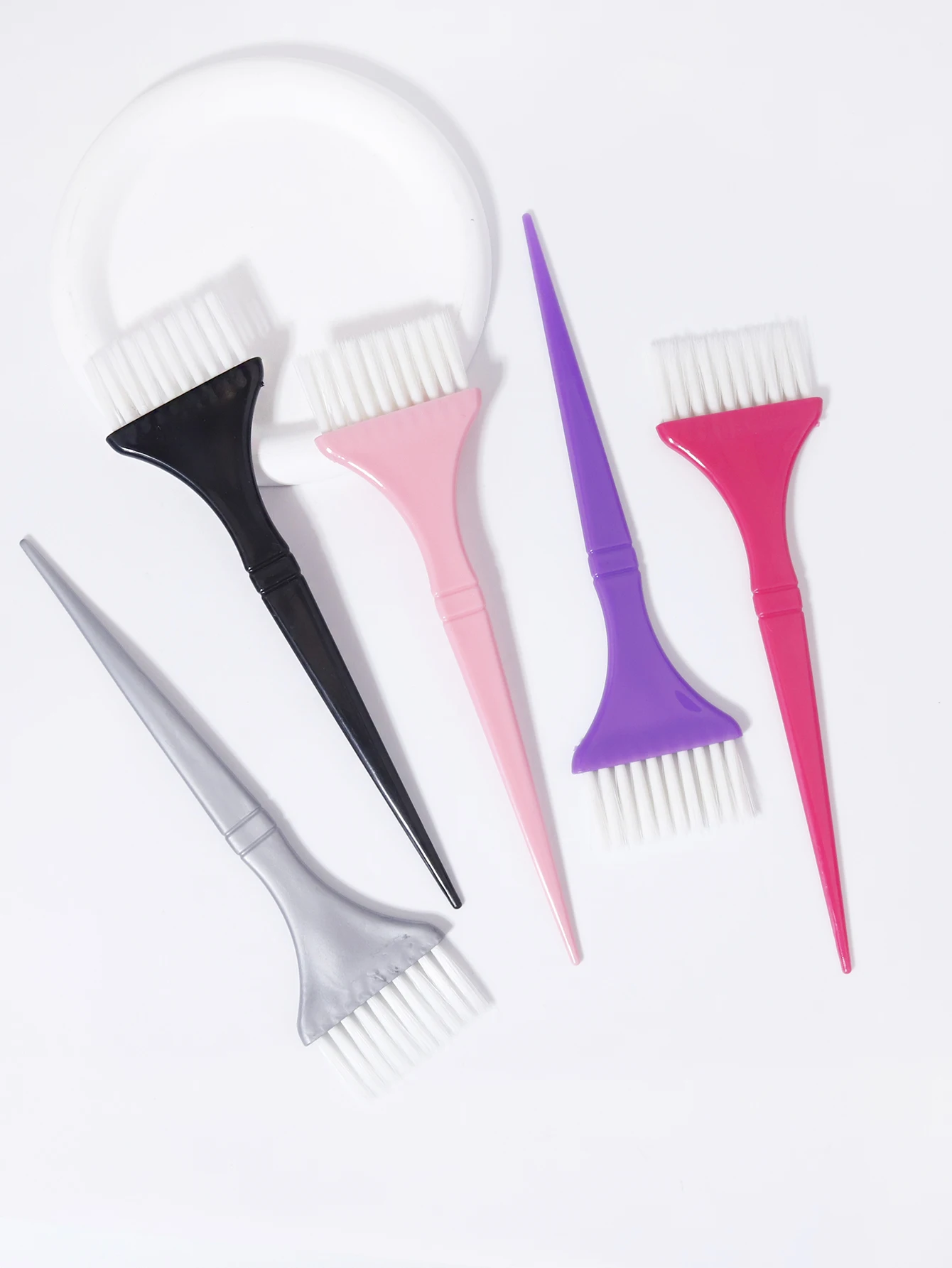 1/5pcs Professional Hair Dye Brush, Uniform Color Matching - Very Suitable for Salon Professionals, Special for Real Hair Wigs