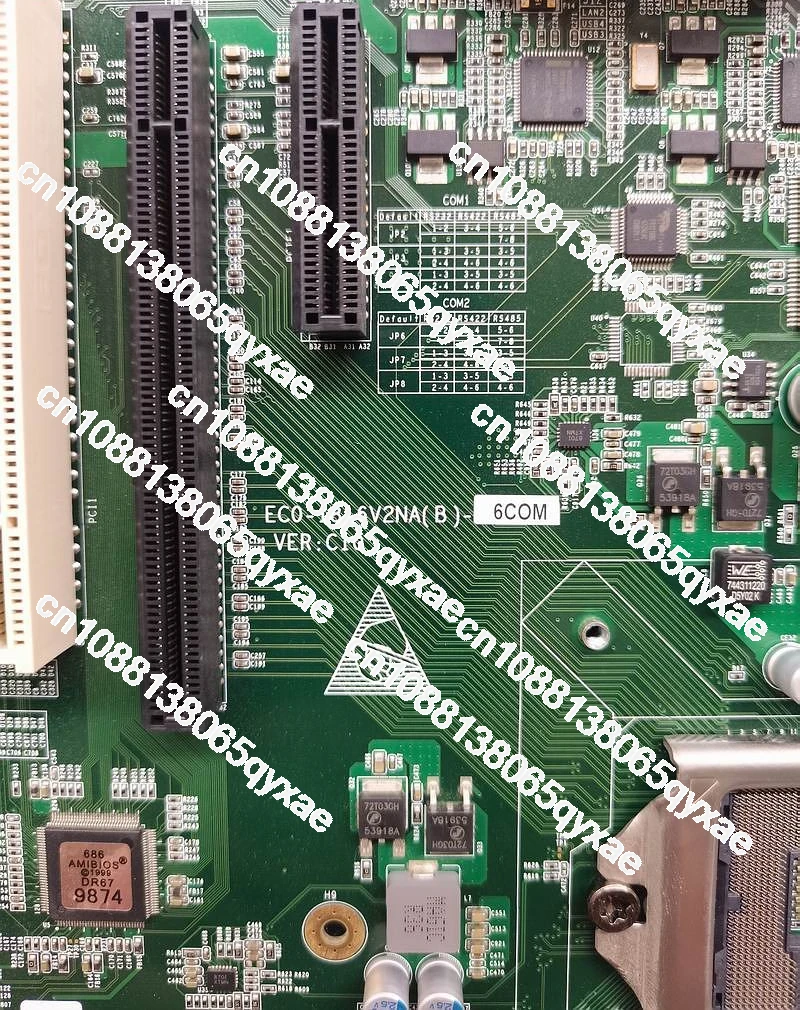 ECO-1816V2NA (B) -6COM VER: C01 C10 5 PCI Slots, Industrial Control Main Board 1155