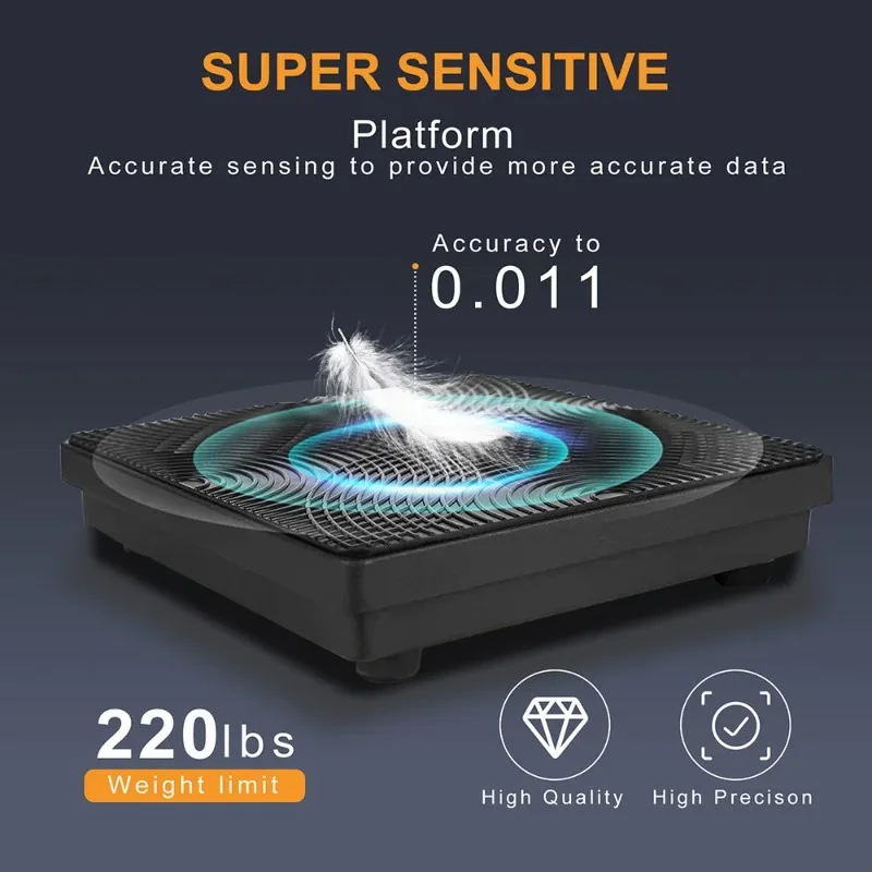 Refrigerant Filling Electronic Scale RCS-220 Weighing Tool High Precision Portable Refrigerant Freon Liquid Scale