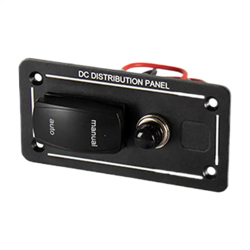 

Marine bilge pump control panel Bilge Pump Rocker Switch Panel Auto/Manual Momentary Switch for Marine Boat Yacht