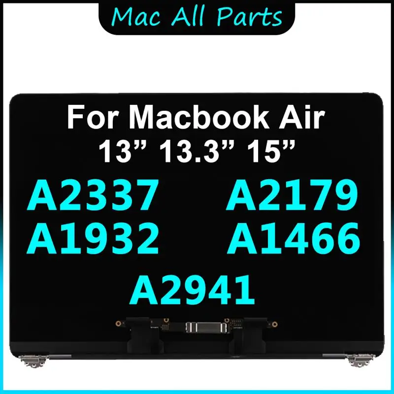 New! Brand New A2337 A2179 A1932 A1466 A2941 LCD Display For Macbook Air 13