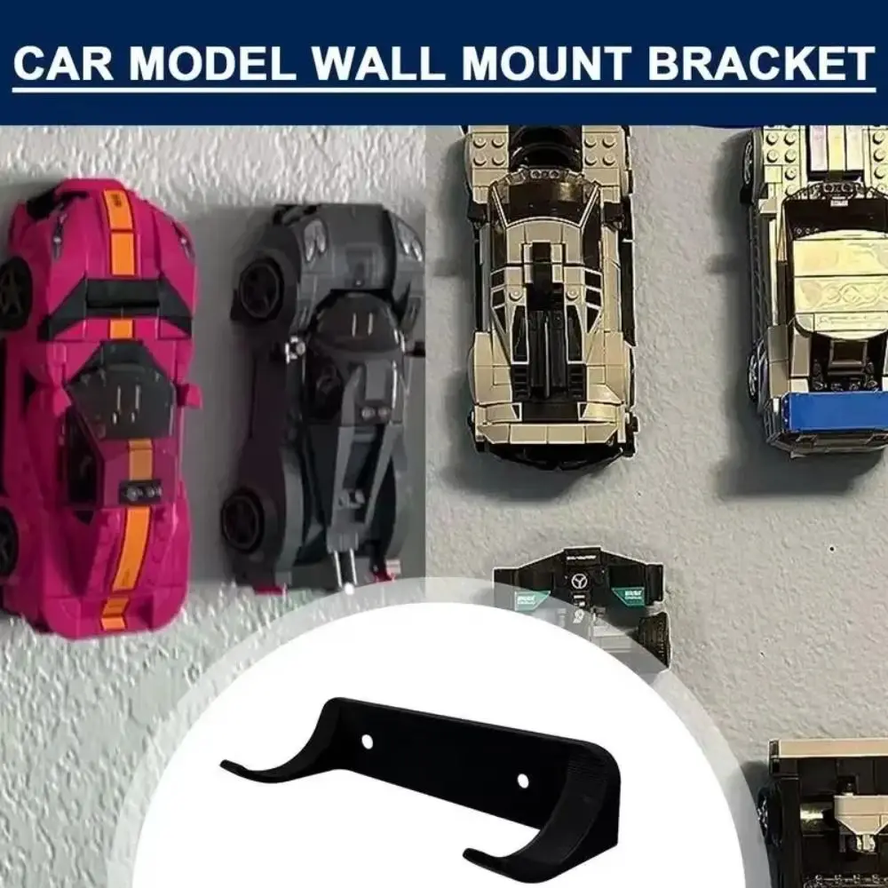 1/4/8/12PCS Speed Champion Series Car Display Wall Mount Save Space Hang Firmly Stable Car Holder Portable