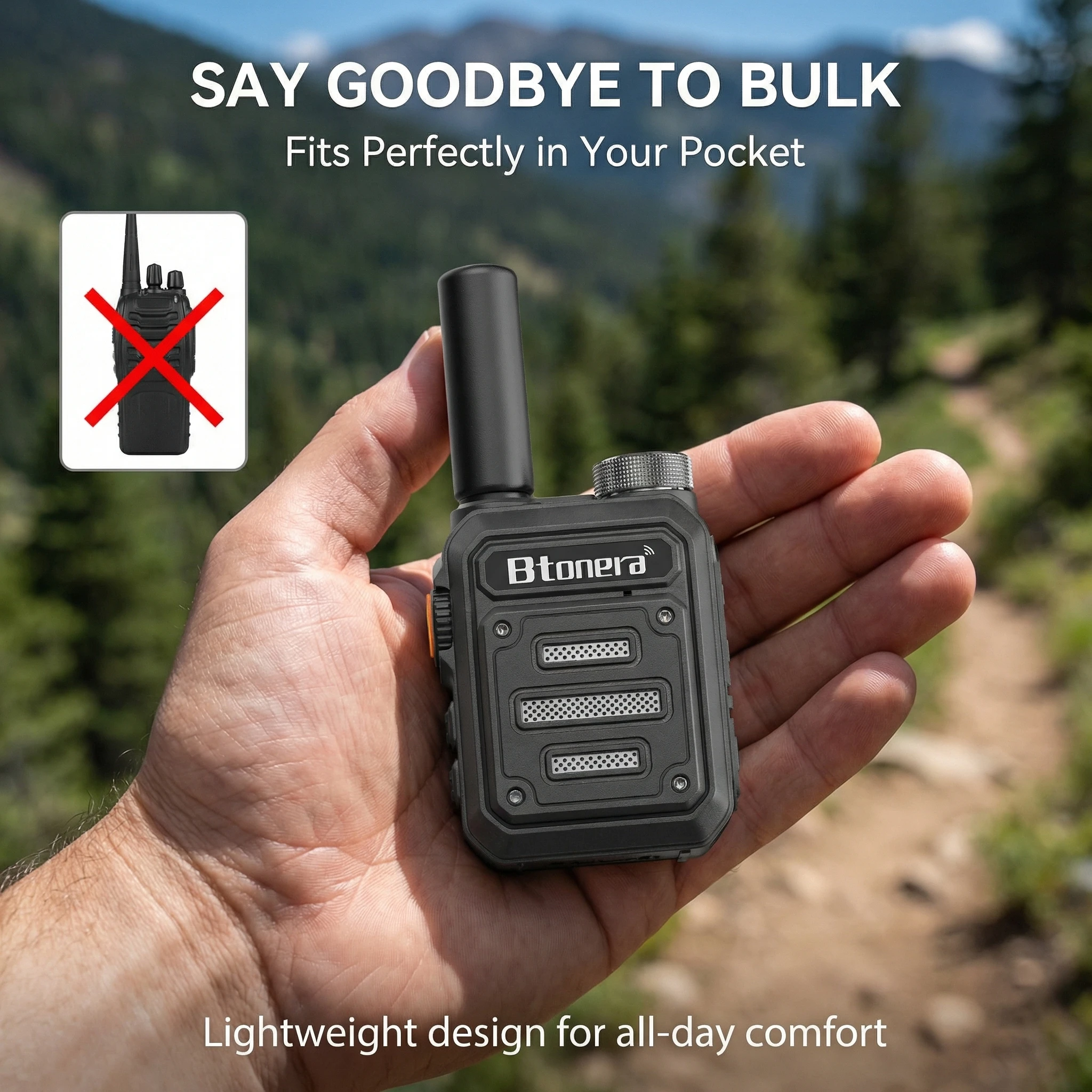 Mini Walkie Talkie BTDX 330 Portable Two Way Radio PMR FRS Radio Comunicador Long range Kids Walkie-Talkie for Hotel Business