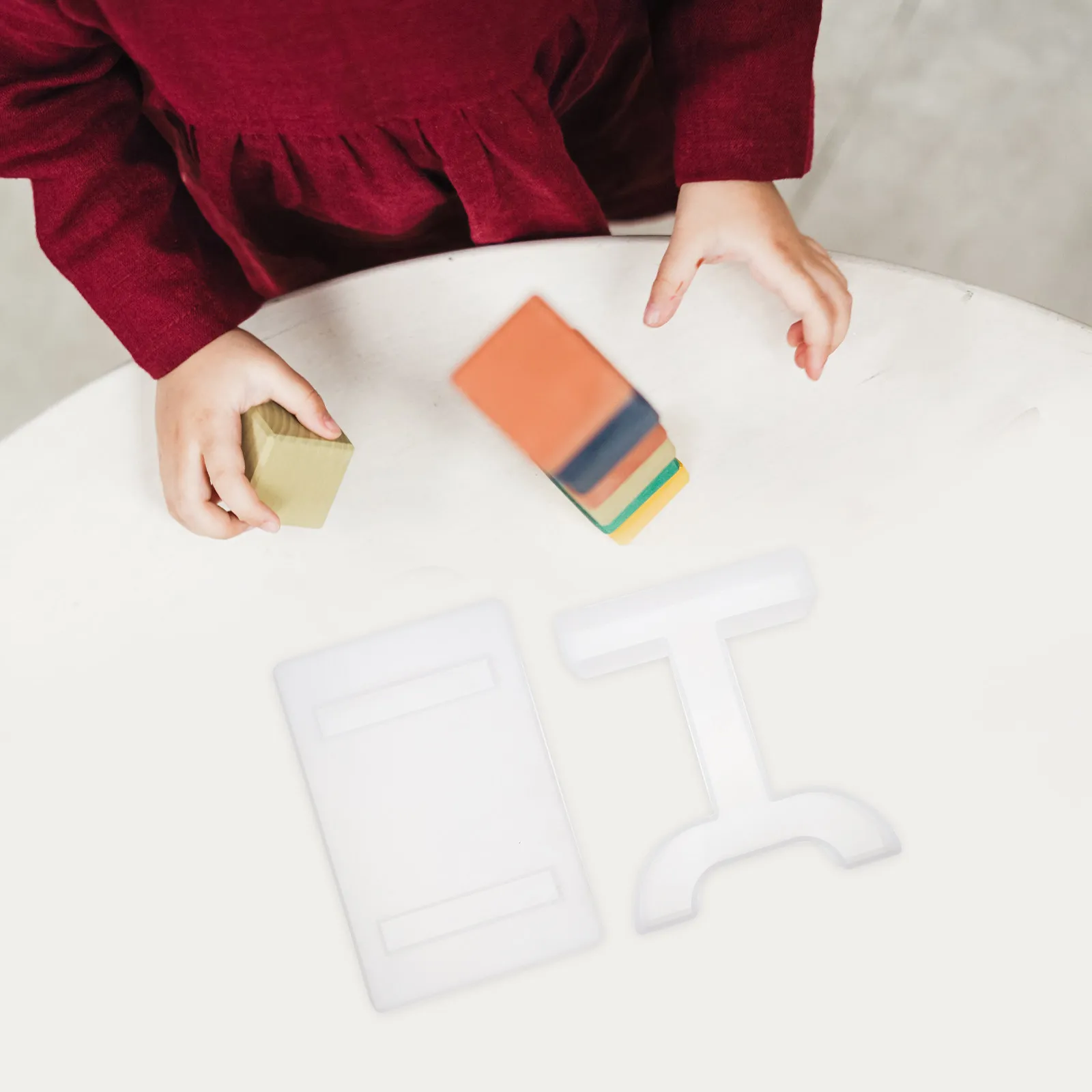 2 шт. высококачественные силиконовые формы для мини-табуретов и столиков из эпоксидной смолы, гибкие формы для творчества и рукоделия