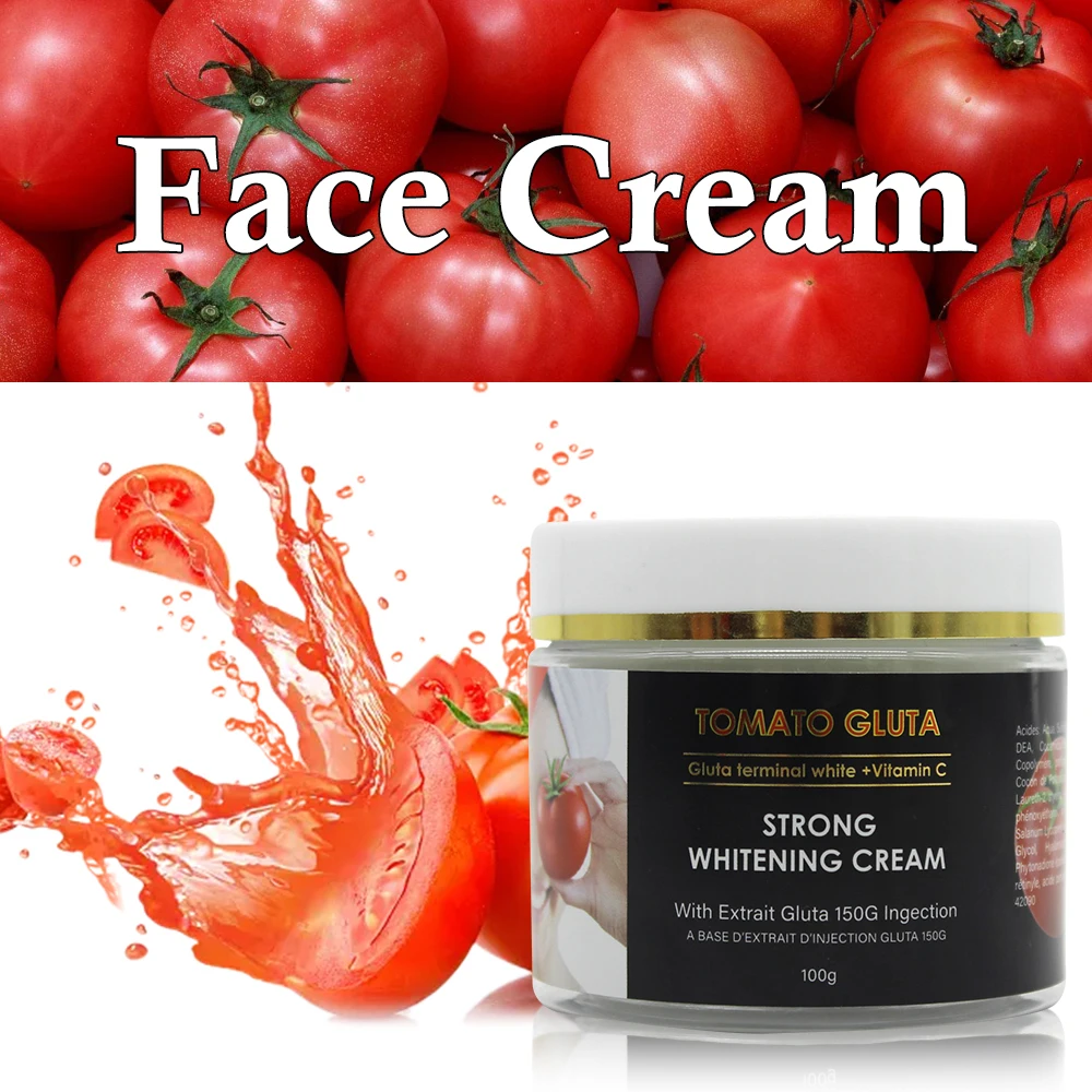 Gluta Master Natural Tomato Essence Cream for Face Whitening Moisturizing and Avoiding Pigmentation Improving Skin Beauty Cream