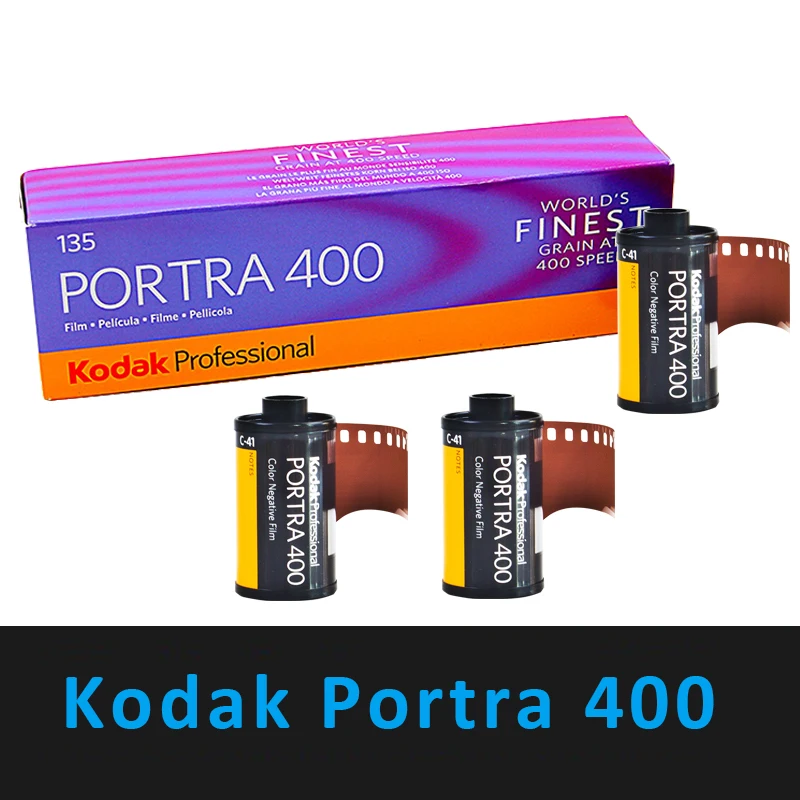 KODAK PORTRA400 135 Professional Color Negative Film 35mm 1-5 Roll 36EXP C-41 ISO 400 Outdoor Photography Fine Particles