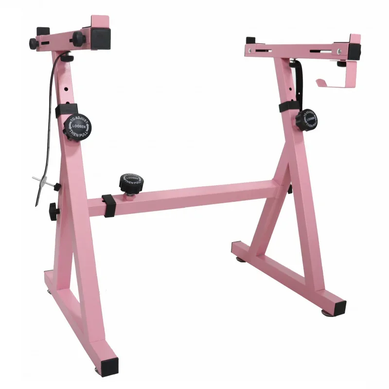 حامل لوحة مفاتيح محمول عالي التحمل على شكل حرف Z مع عجلات قابلة للتعديل لمفاتيح 54/61/88 #1