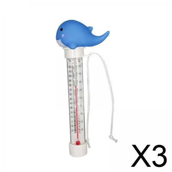 

Floating Water Thermometer PVC Shatter Resistant Baby Bath Temperature Meter for Swimming Pool Tub Pond