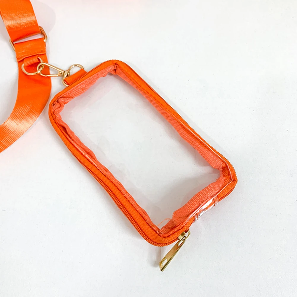 Bolsa de ombro feminina casual transparente embreagens zip fechamento shopper saco alças de ombro ajustáveis bonito sacos de dinheiro meninas saco