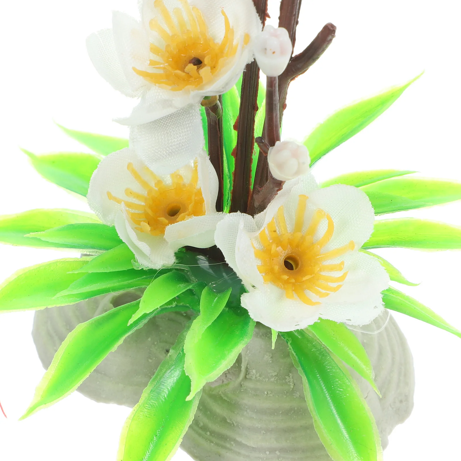 

4pcs Exquisite Simulation Flower Decor for Sashimi Plate Decorative Fake Flowers Vivid Simulated Flower Creative Adorn